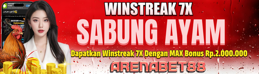 SABUNG AYAM WINSTREAK 7X