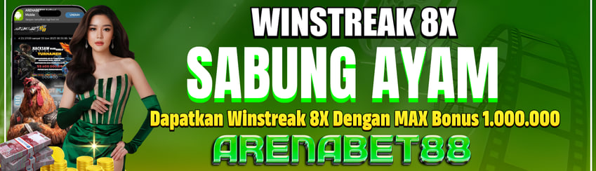 SABUNG AYAM WINSTREAK 8X