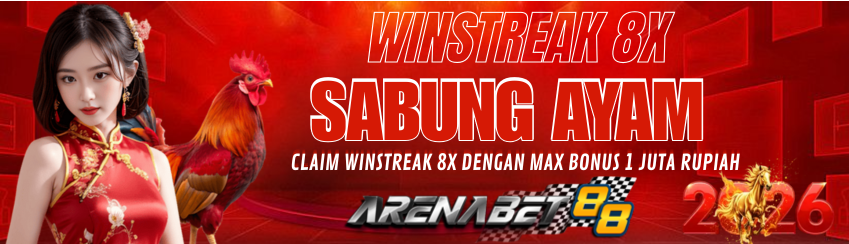 SABUNG AYAM WINSTREAK 8X