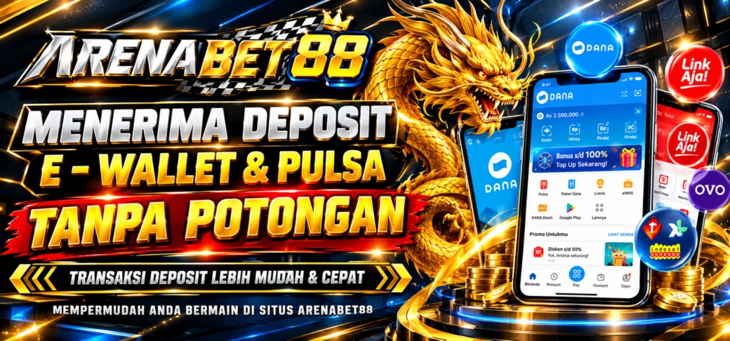 Deposit E-WALLET & PULSA Tanpa Potongan