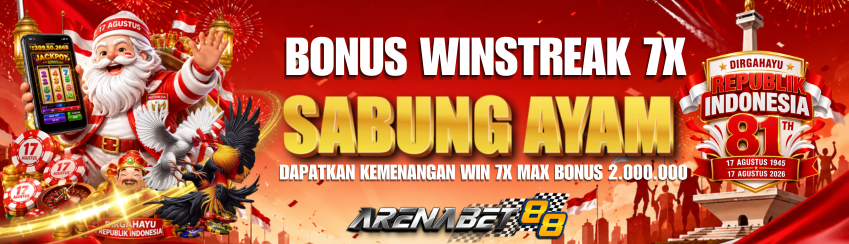 SABUNG AYAM WINSTREAK 7X
