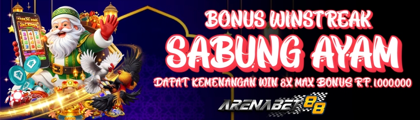 SABUNG AYAM WINSTREAK 8X