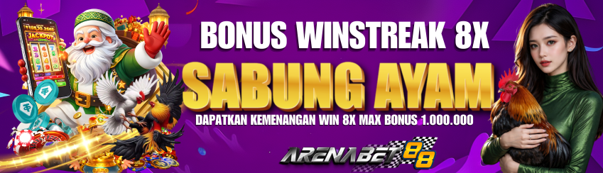 SABUNG AYAM WINSTREAK 8X