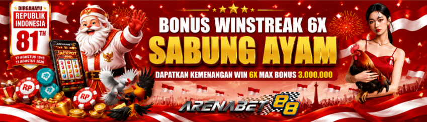 SABUNG AYAM WINSTREAK 6X